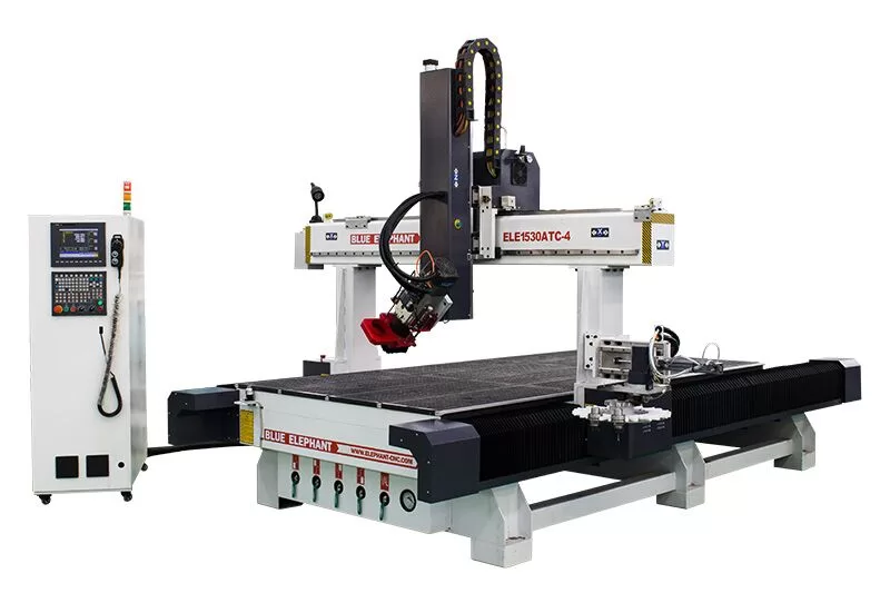 Router de madera CNC de 1530 ejes 4 a la venta