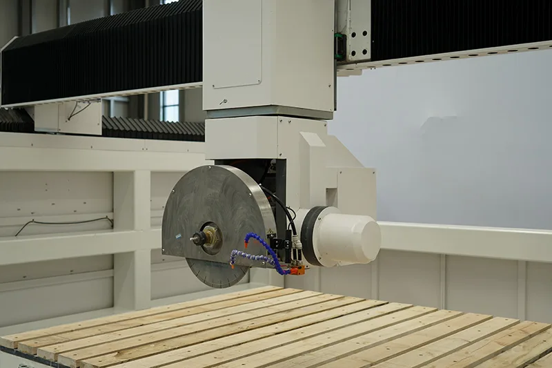 Newest 5 Axis CNC Stone Cutting Bridge Saw1