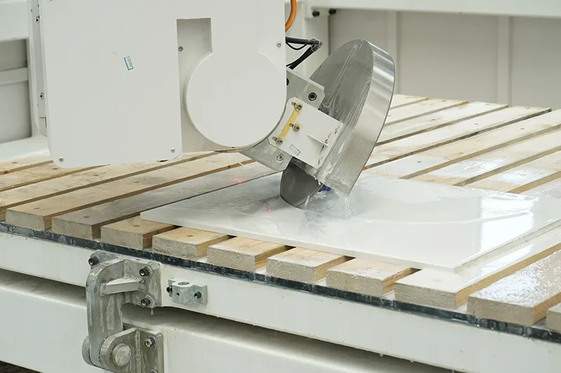 Newest 5 Axis CNC Stone Cutting Bridge Saw3